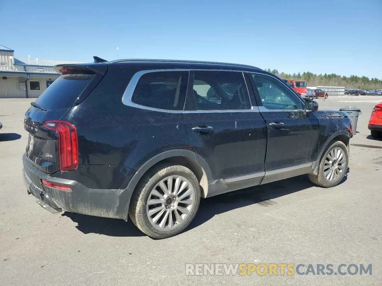 3 fotografías del automóvil dañado 5XYP6DHC3LG042633 KIA TELLURIDE 2020