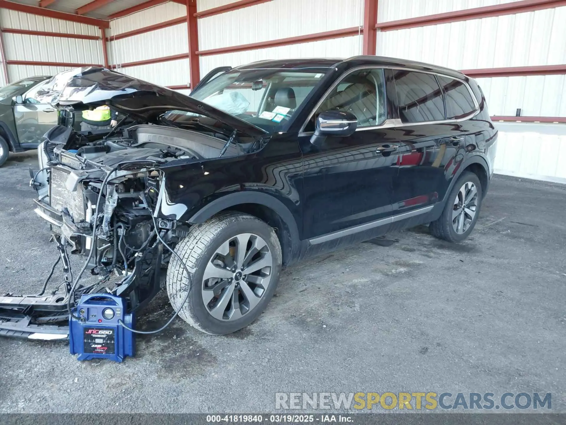 2 fotografías del automóvil dañado 5XYP6DHC7LG032171 KIA TELLURIDE 2020