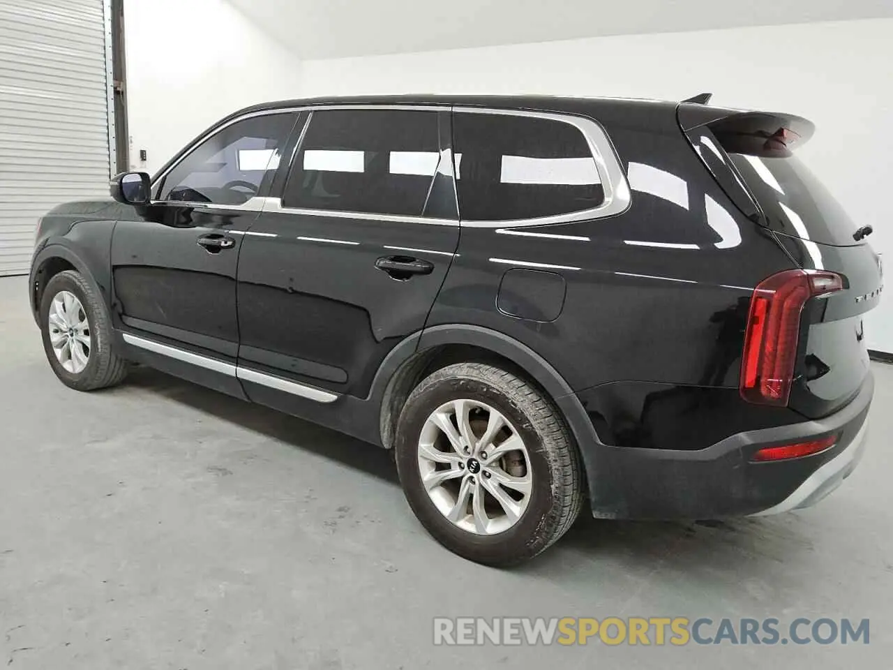 2 fotografías del automóvil dañado 5XYP24HC5MG104093 KIA TELLURIDE 2021