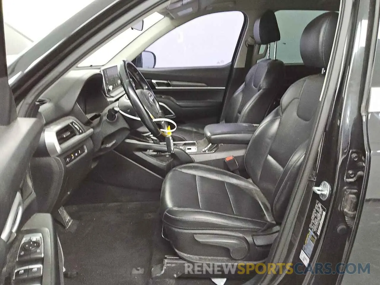 7 fotografías del automóvil dañado 5XYP24HC5MG104093 KIA TELLURIDE 2021