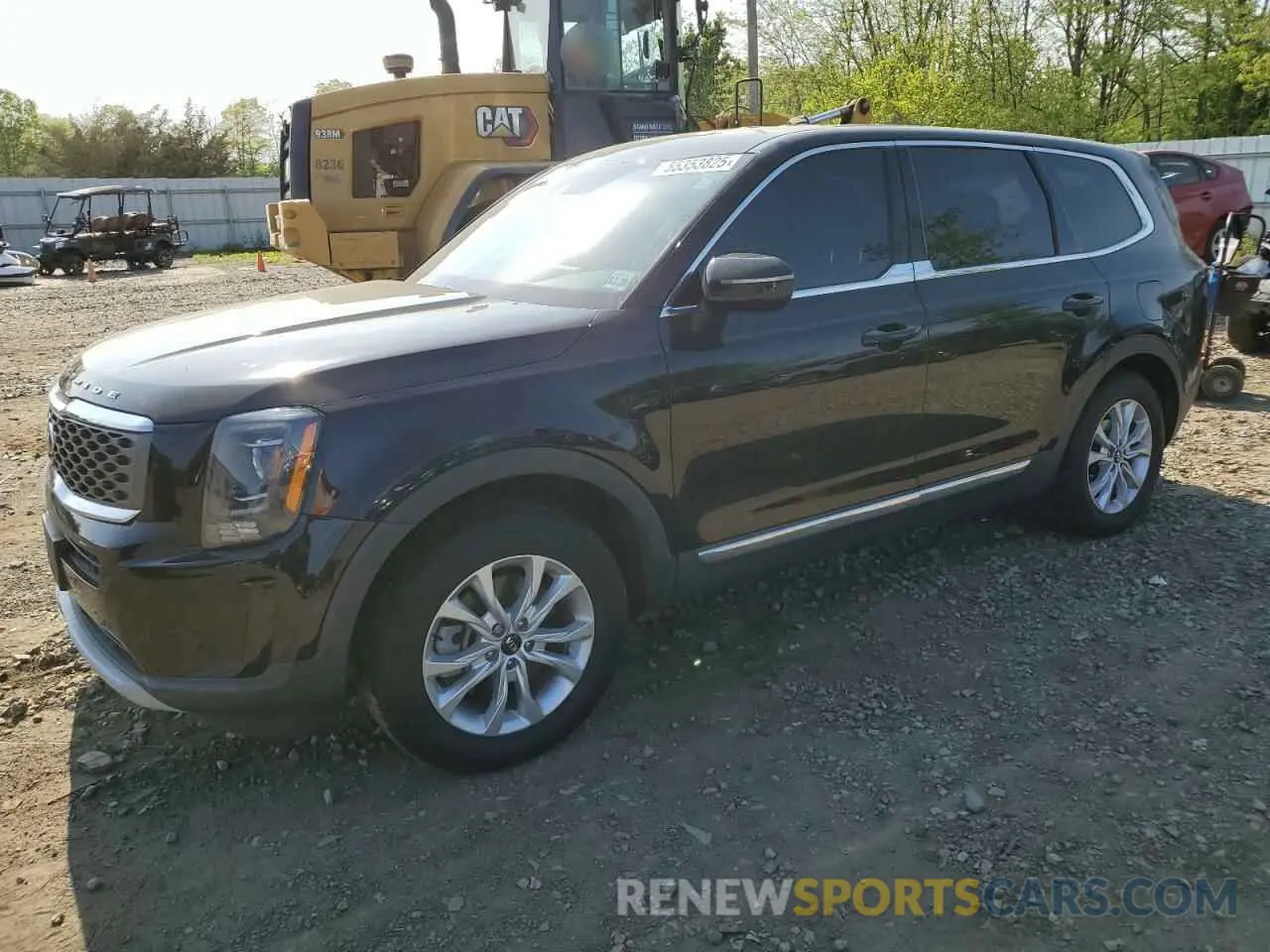 1 fotografías del automóvil dañado 5XYP24HC6MG127592 KIA TELLURIDE 2021