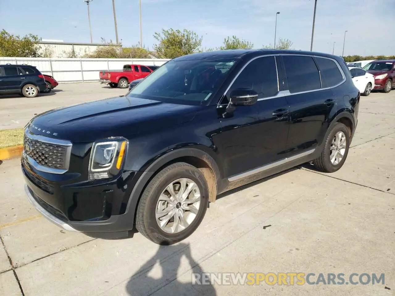1 fotografías del automóvil dañado 5XYP24HC7MG101549 KIA TELLURIDE 2021