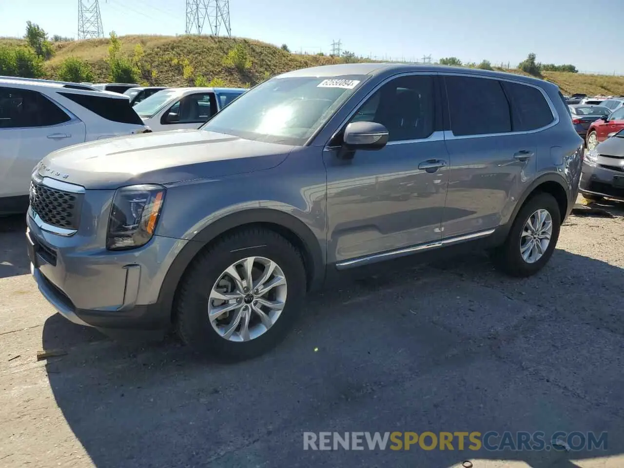 1 fotografías del automóvil dañado 5XYP2DHC0MG097103 KIA TELLURIDE 2021