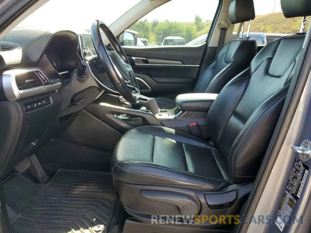 7 fotografías del automóvil dañado 5XYP2DHC0MG097103 KIA TELLURIDE 2021
