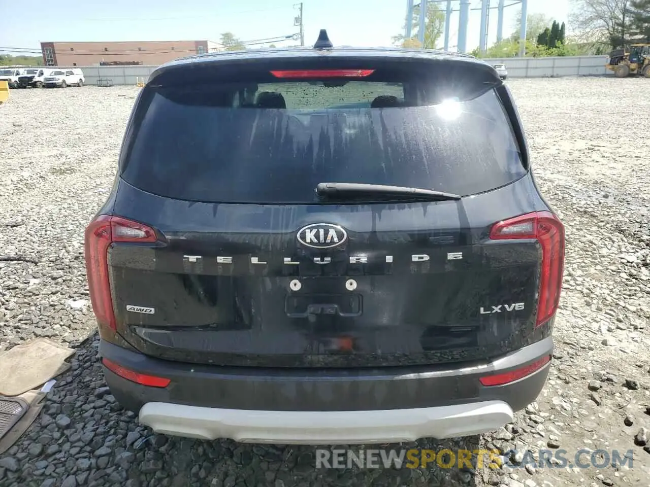 6 fotografías del automóvil dañado 5XYP2DHC1MG137401 KIA TELLURIDE 2021