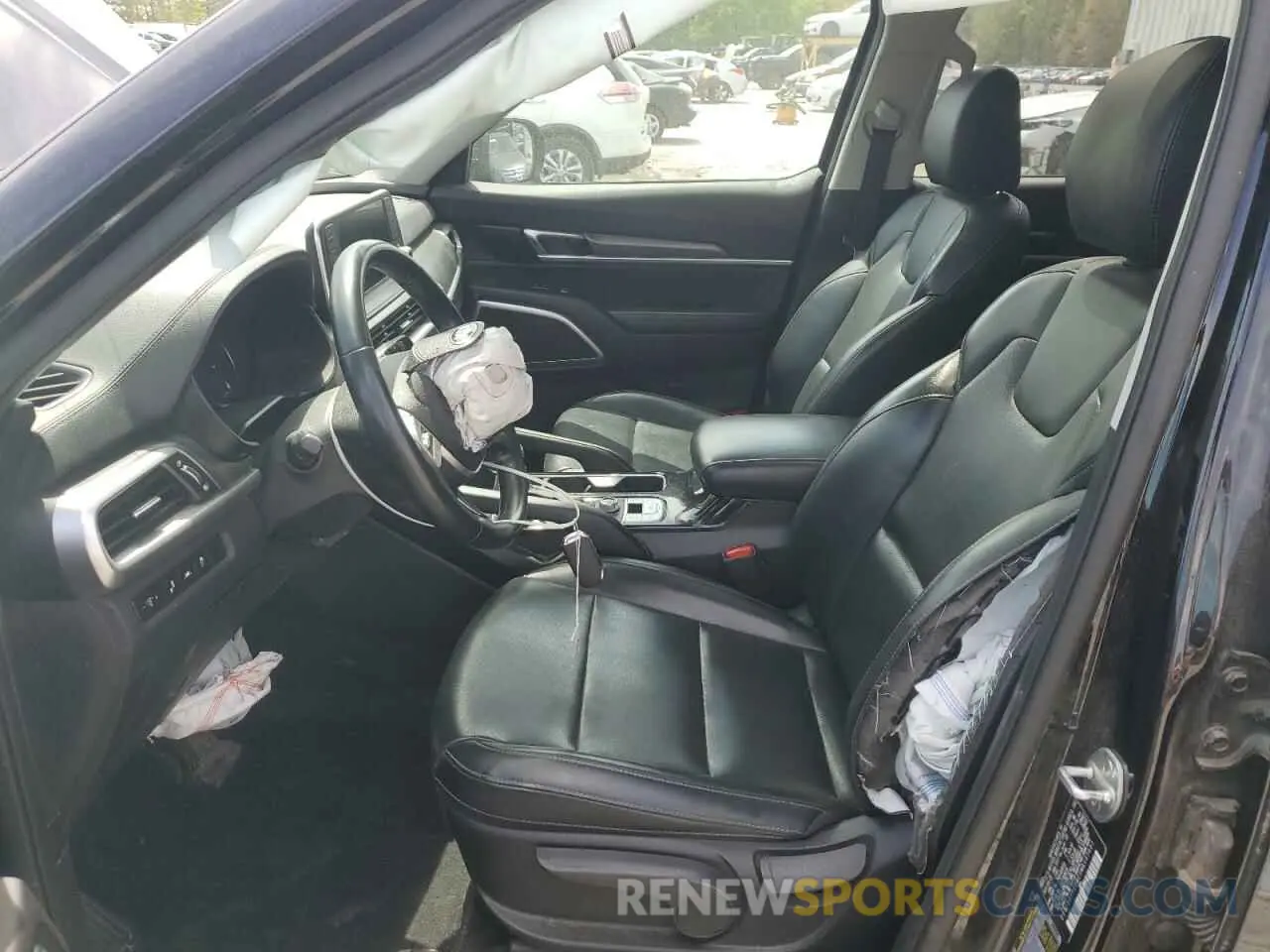 7 fotografías del automóvil dañado 5XYP2DHC1MG137401 KIA TELLURIDE 2021