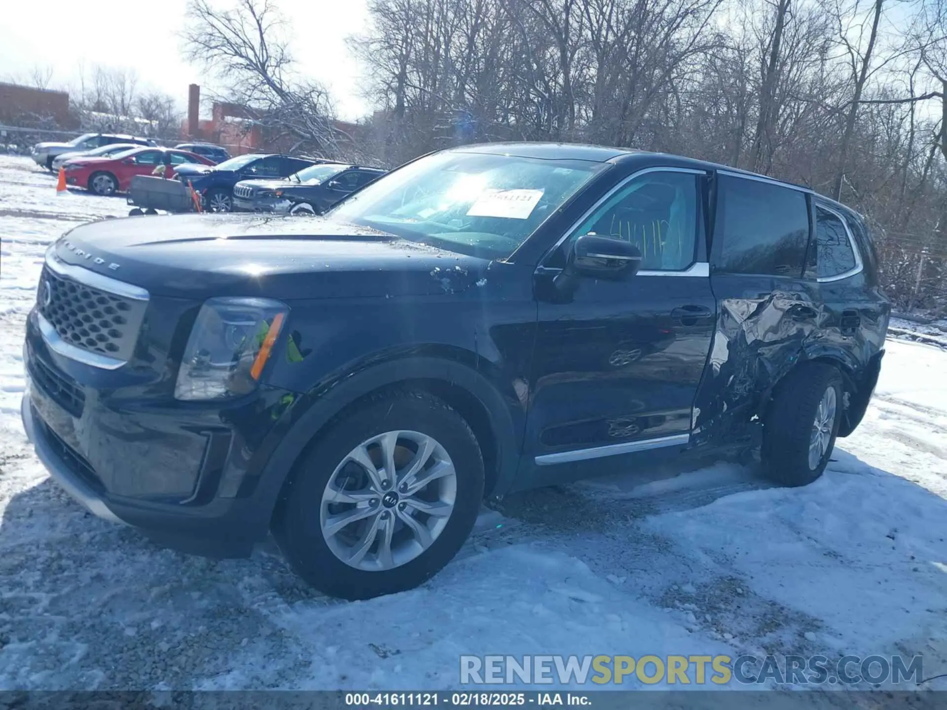 14 fotografías del automóvil dañado 5XYP2DHC2MG125595 KIA TELLURIDE 2021