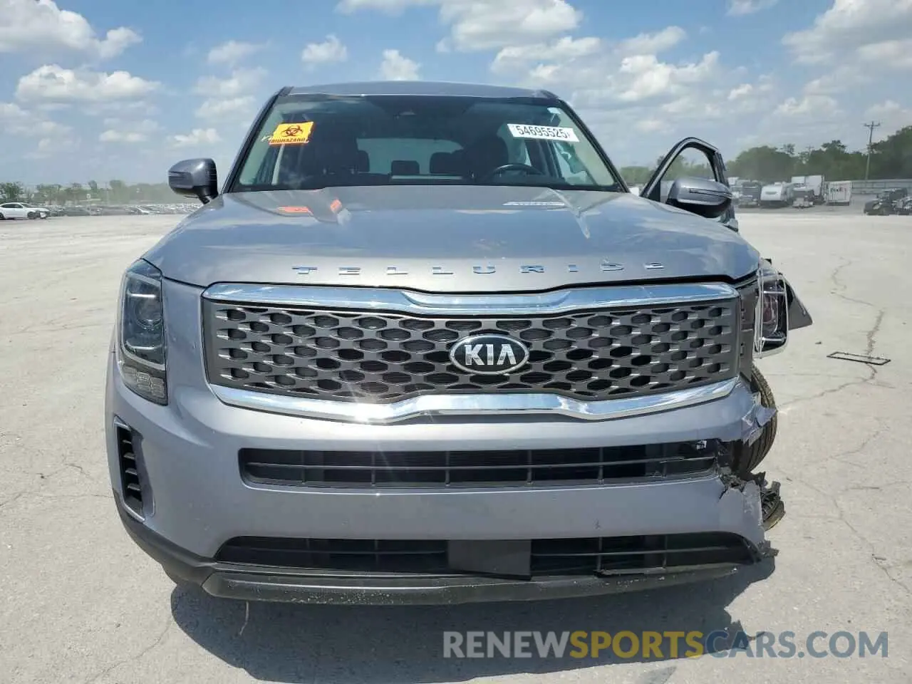 5 fotografías del automóvil dañado 5XYP2DHC5MG104045 KIA TELLURIDE 2021