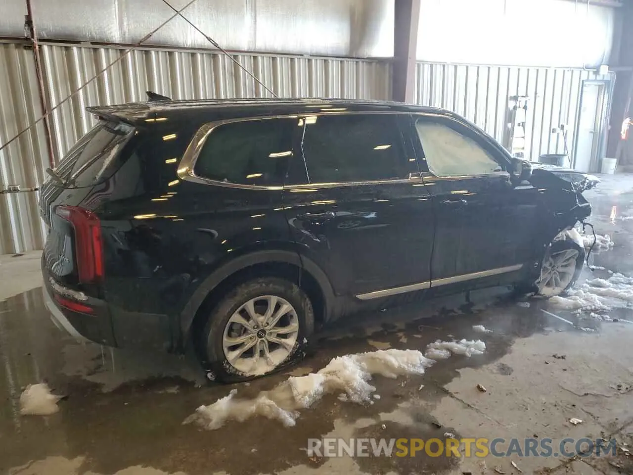 3 fotografías del automóvil dañado 5XYP2DHC9MG138702 KIA TELLURIDE 2021