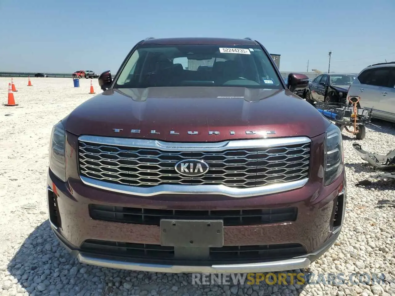 5 fotografías del automóvil dañado 5XYP34HC0MG148967 KIA TELLURIDE 2021