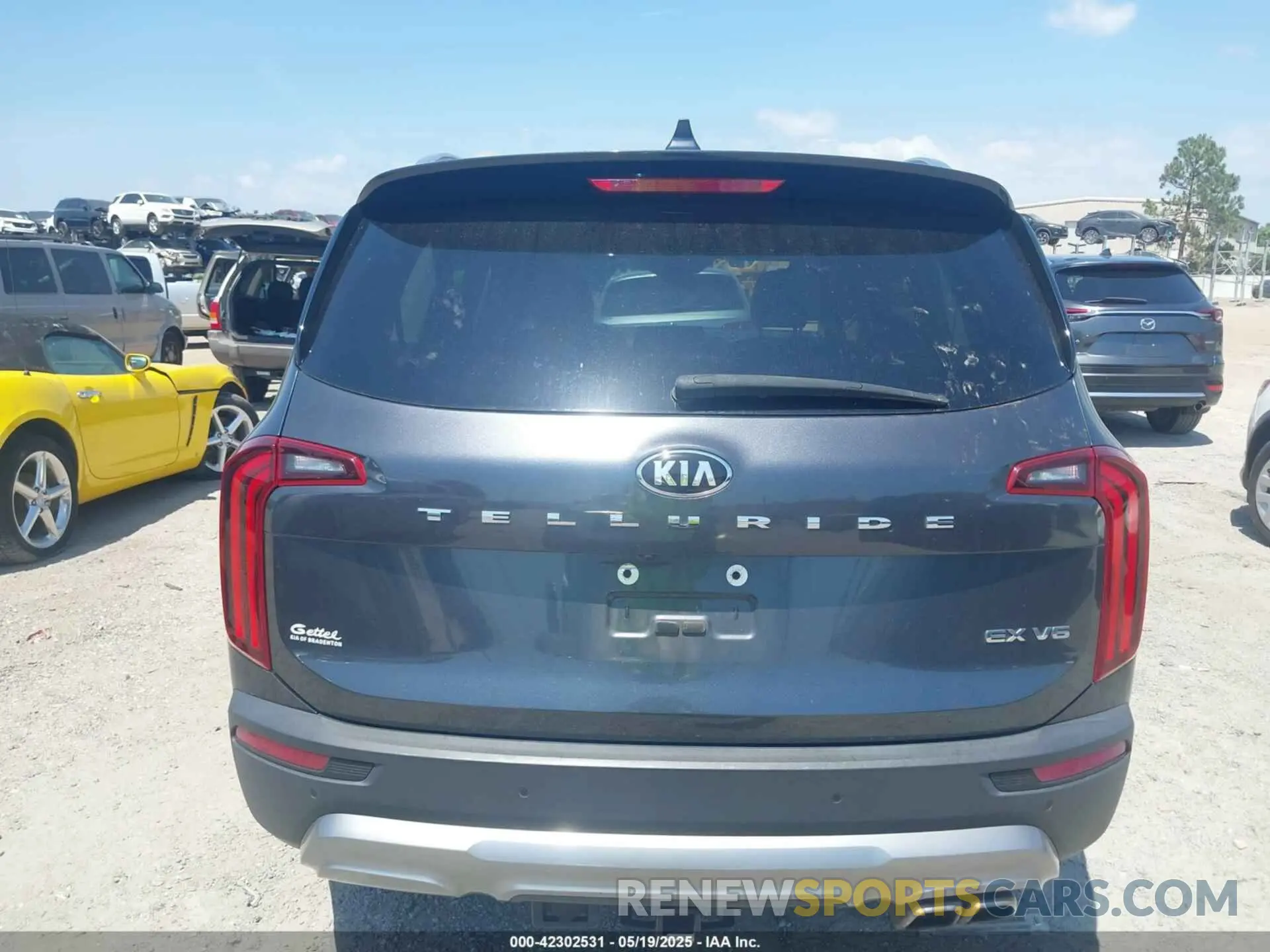 17 fotografías del automóvil dañado 5XYP34HC5MG134921 KIA TELLURIDE 2021