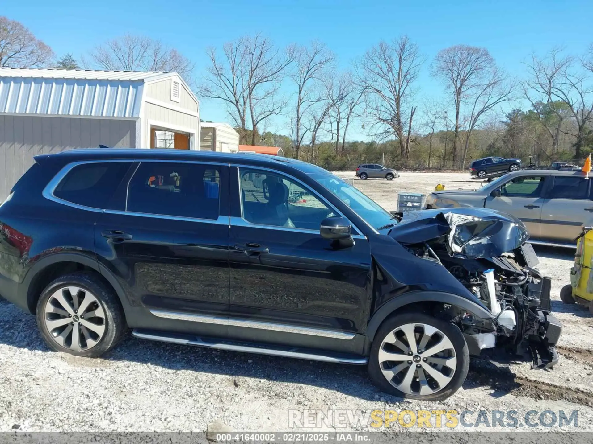 12 fotografías del automóvil dañado 5XYP34HC7MG170724 KIA TELLURIDE 2021
