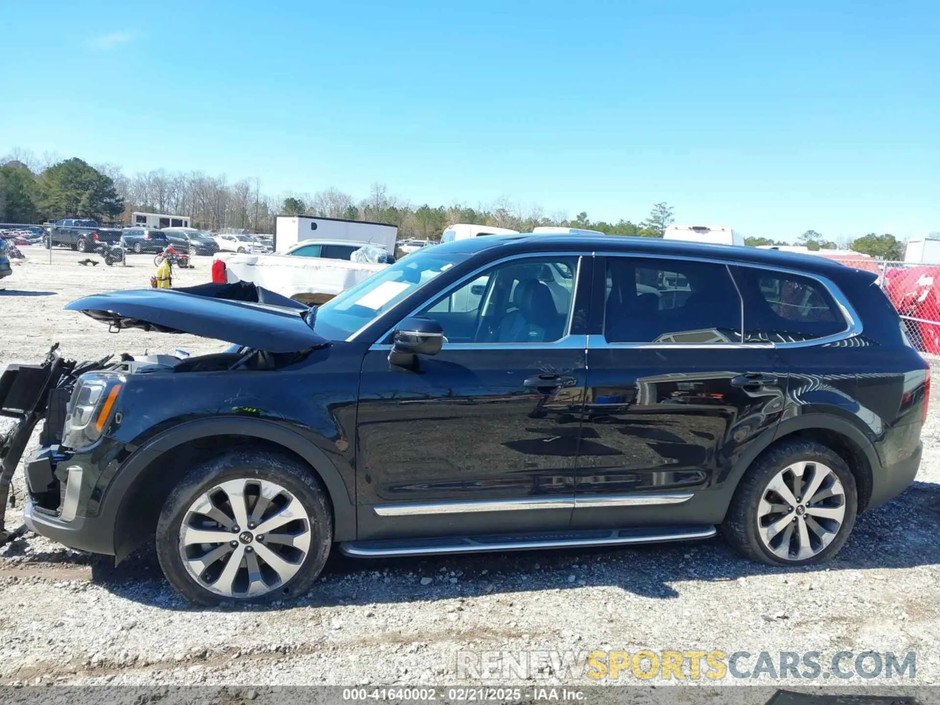 13 fotografías del automóvil dañado 5XYP34HC7MG170724 KIA TELLURIDE 2021