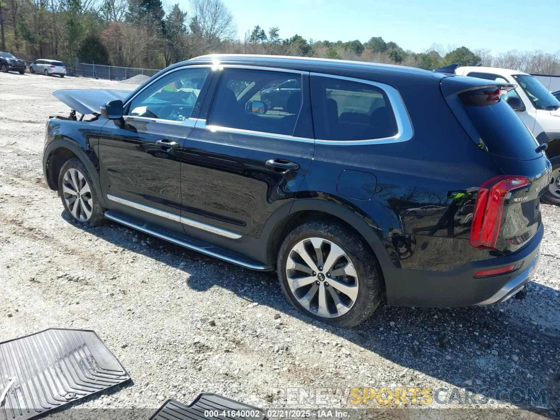 3 fotografías del automóvil dañado 5XYP34HC7MG170724 KIA TELLURIDE 2021