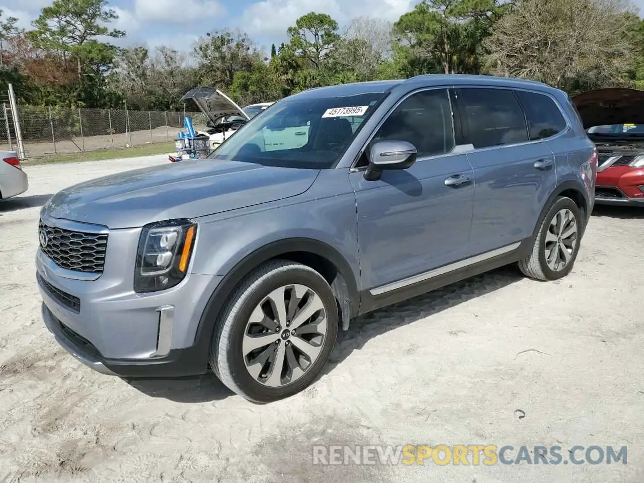 1 fotografías del automóvil dañado 5XYP34HC7MG182016 KIA TELLURIDE 2021