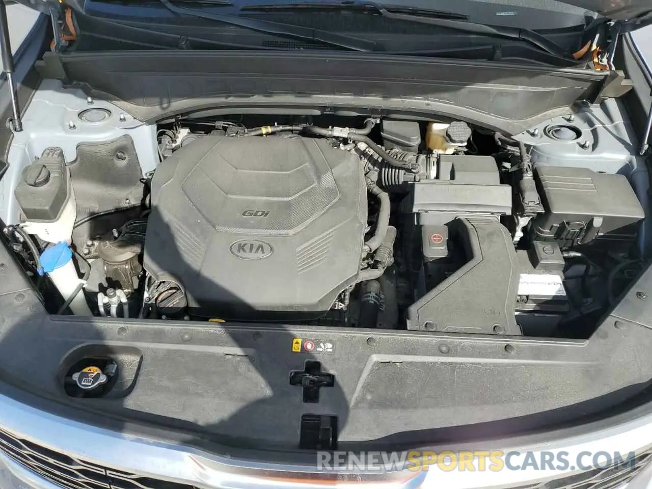 12 fotografías del automóvil dañado 5XYP34HC7MG182016 KIA TELLURIDE 2021