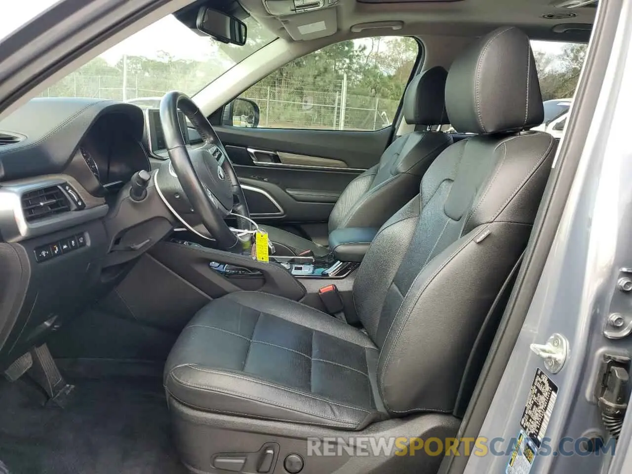 7 fotografías del automóvil dañado 5XYP34HC7MG182016 KIA TELLURIDE 2021