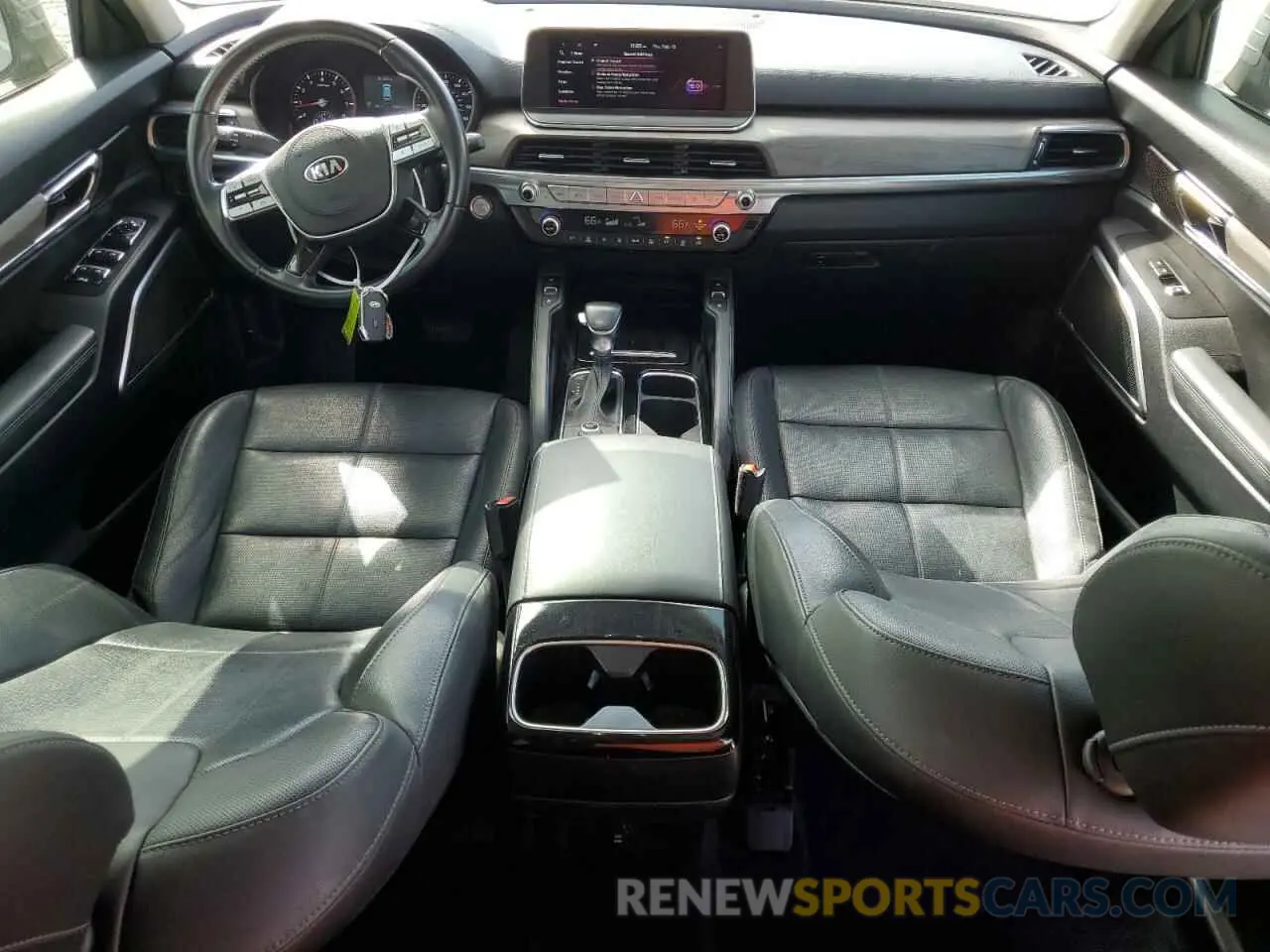 8 fotografías del automóvil dañado 5XYP34HC7MG182016 KIA TELLURIDE 2021