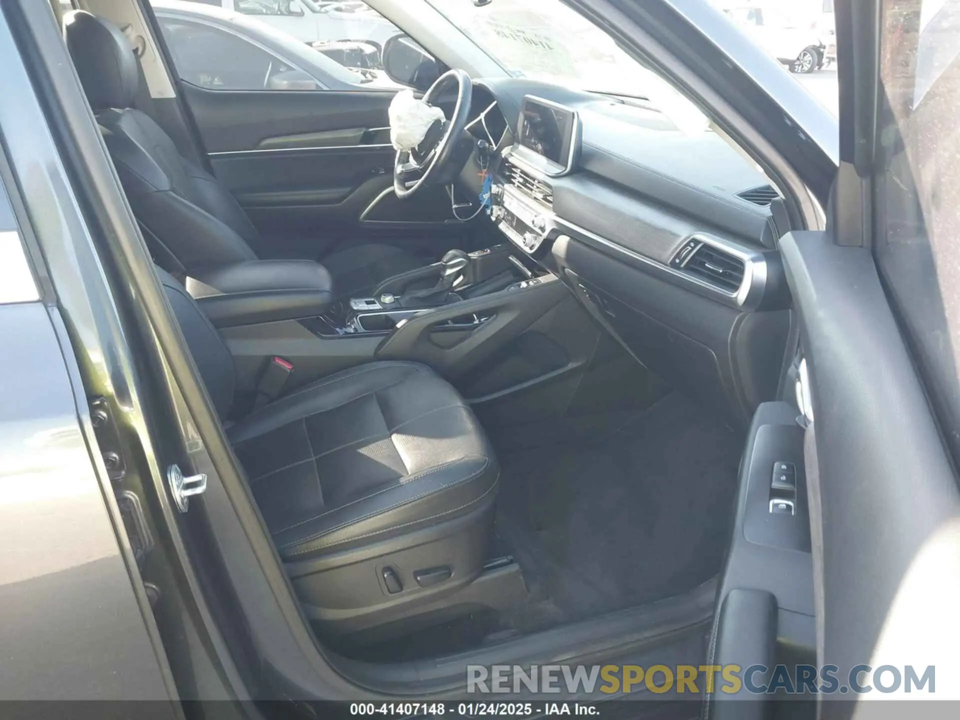 5 fotografías del automóvil dañado 5XYP34HC9MG156033 KIA TELLURIDE 2021