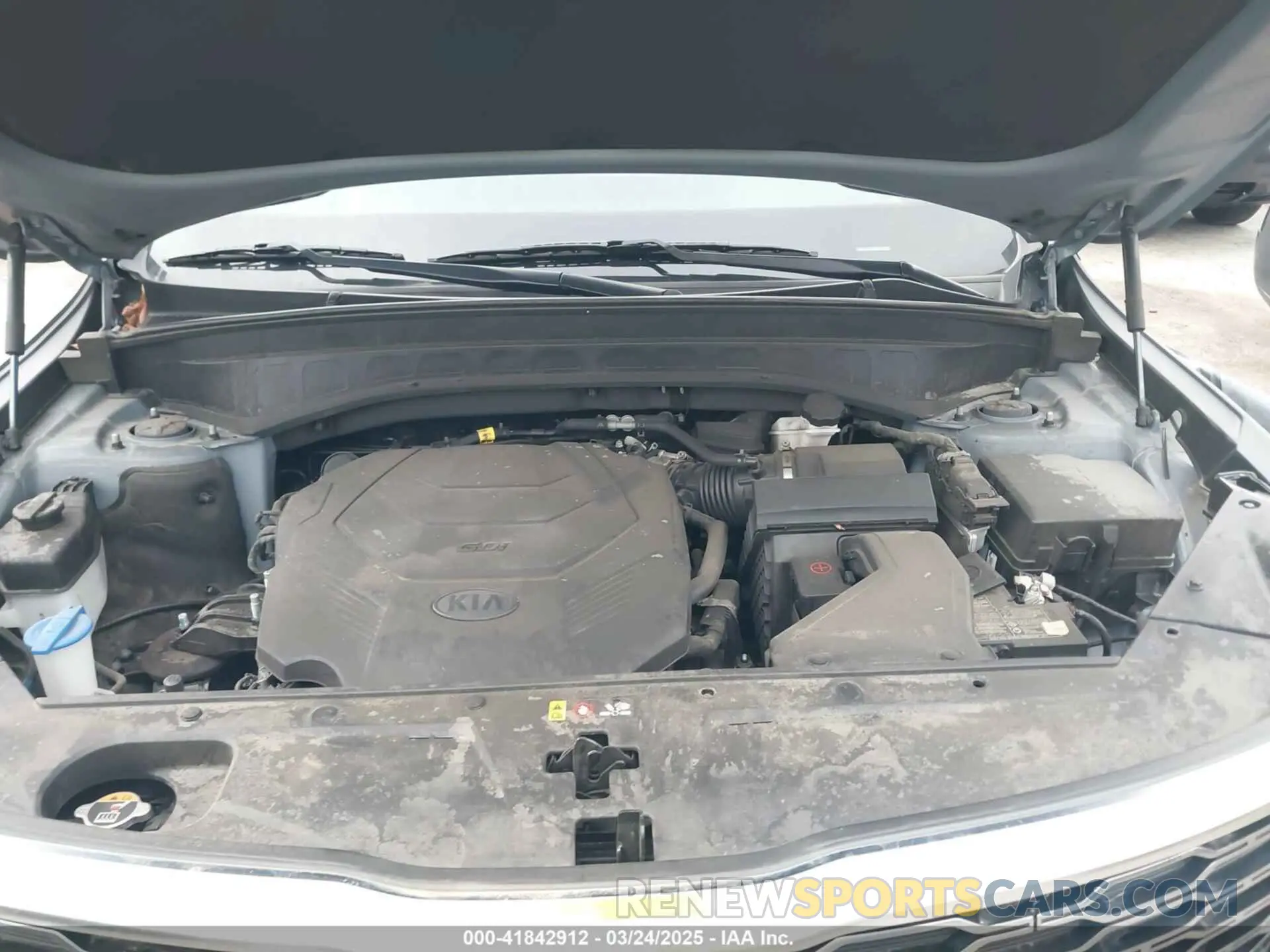 10 fotografías del automóvil dañado 5XYP34HCXMG123526 KIA TELLURIDE 2021