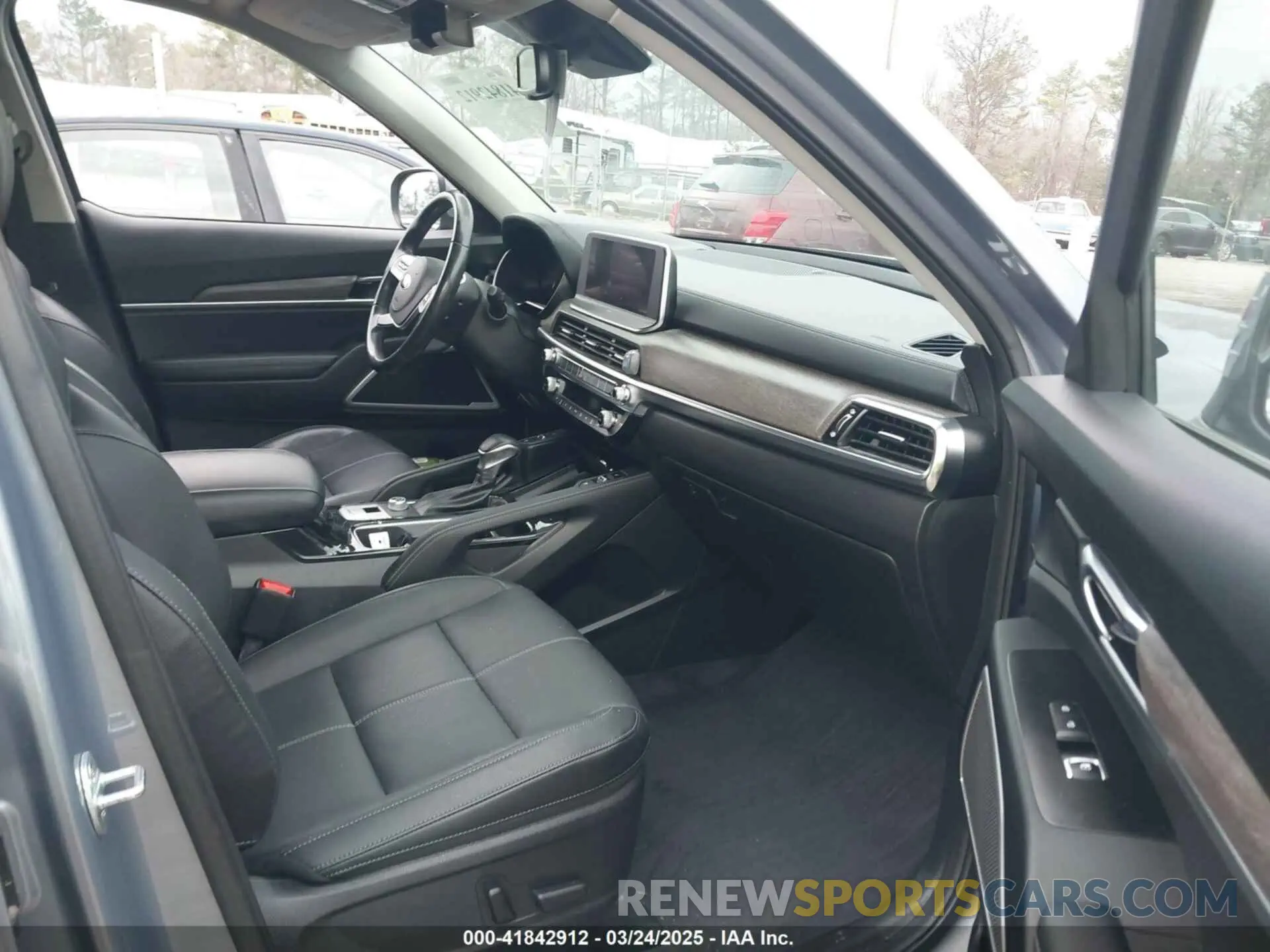 5 fotografías del automóvil dañado 5XYP34HCXMG123526 KIA TELLURIDE 2021