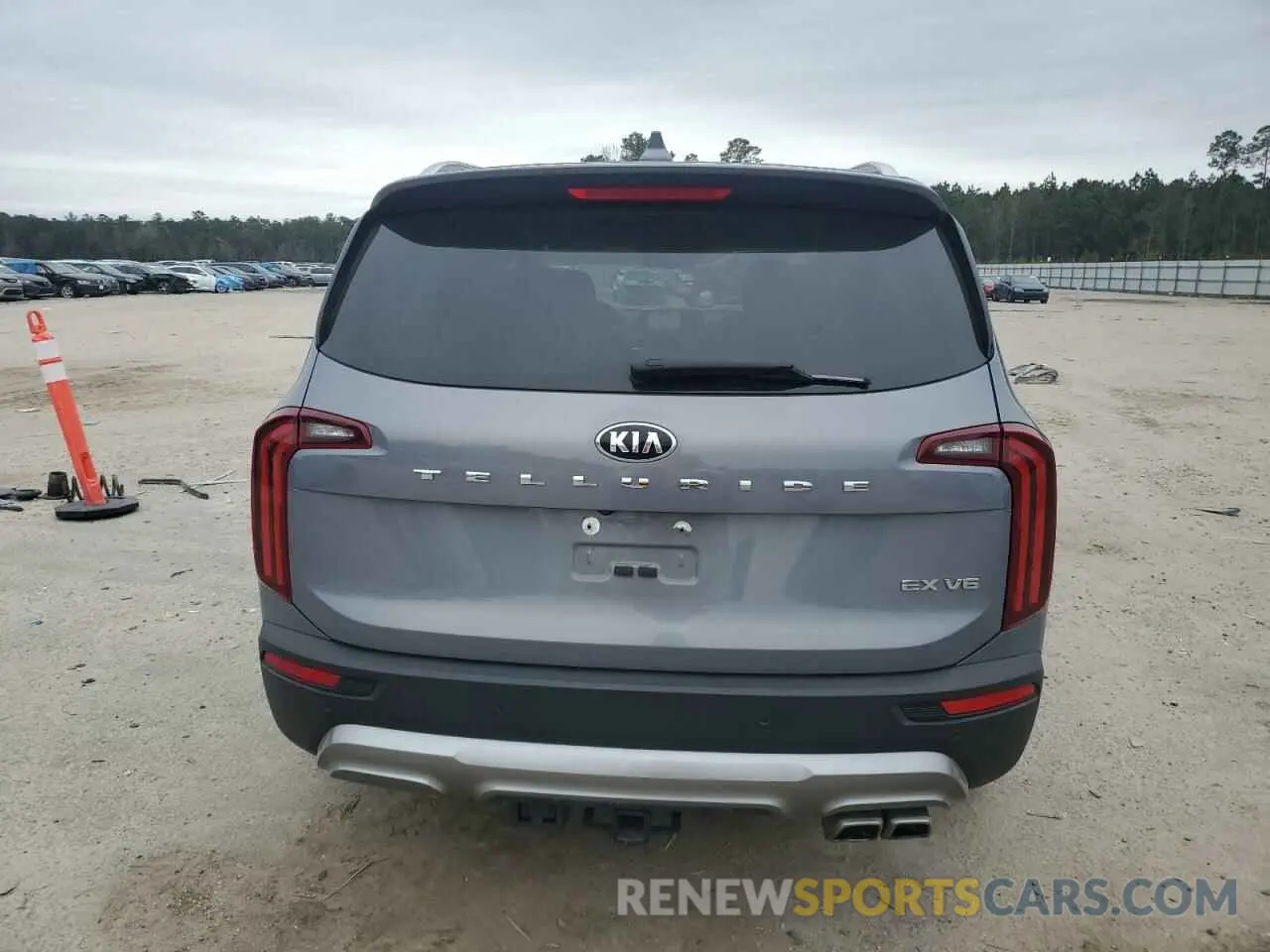 6 fotografías del automóvil dañado 5XYP34HCXMG151312 KIA TELLURIDE 2021
