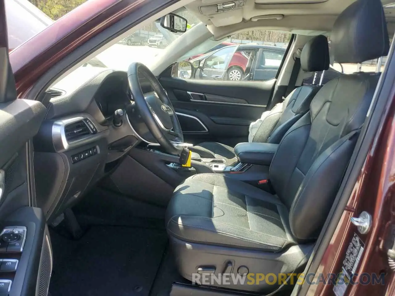 7 fotografías del automóvil dañado 5XYP3DHC1MG108526 KIA TELLURIDE 2021