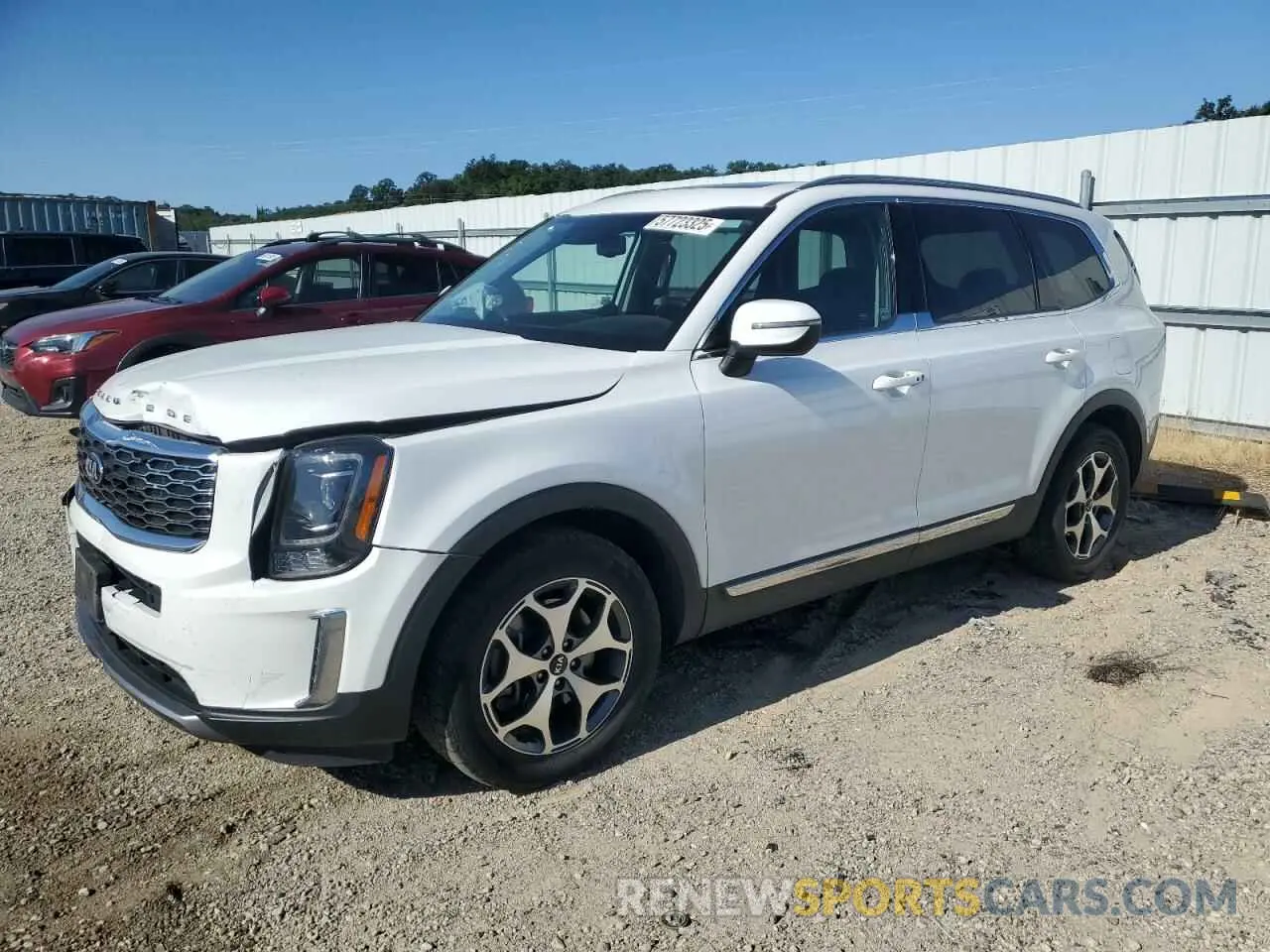 1 fotografías del automóvil dañado 5XYP3DHC2MG104890 KIA TELLURIDE 2021