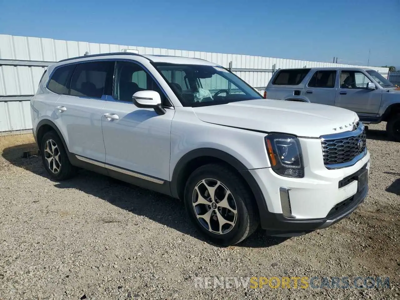 4 fotografías del automóvil dañado 5XYP3DHC2MG104890 KIA TELLURIDE 2021