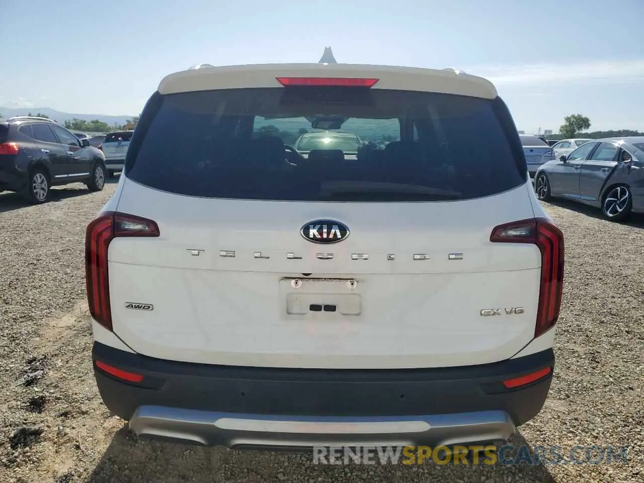 6 fotografías del automóvil dañado 5XYP3DHC2MG104890 KIA TELLURIDE 2021