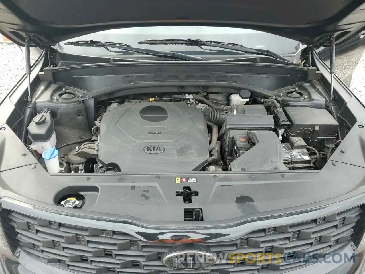 12 fotografías del automóvil dañado 5XYP3DHC2MG192565 KIA TELLURIDE 2021