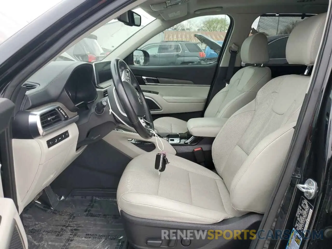 7 fotografías del automóvil dañado 5XYP3DHC2MG192565 KIA TELLURIDE 2021