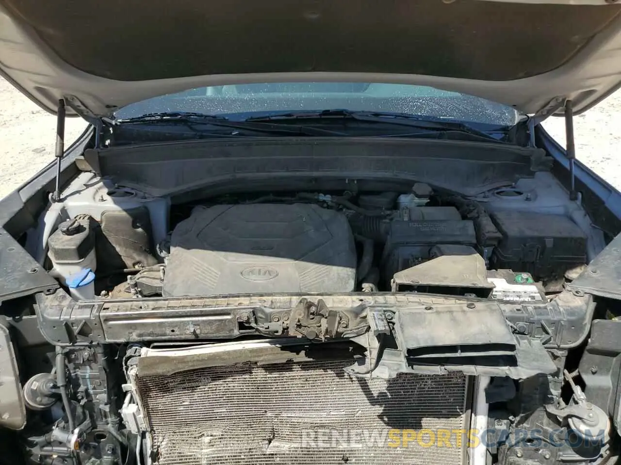 12 fotografías del automóvil dañado 5XYP3DHC3MG167061 KIA TELLURIDE 2021