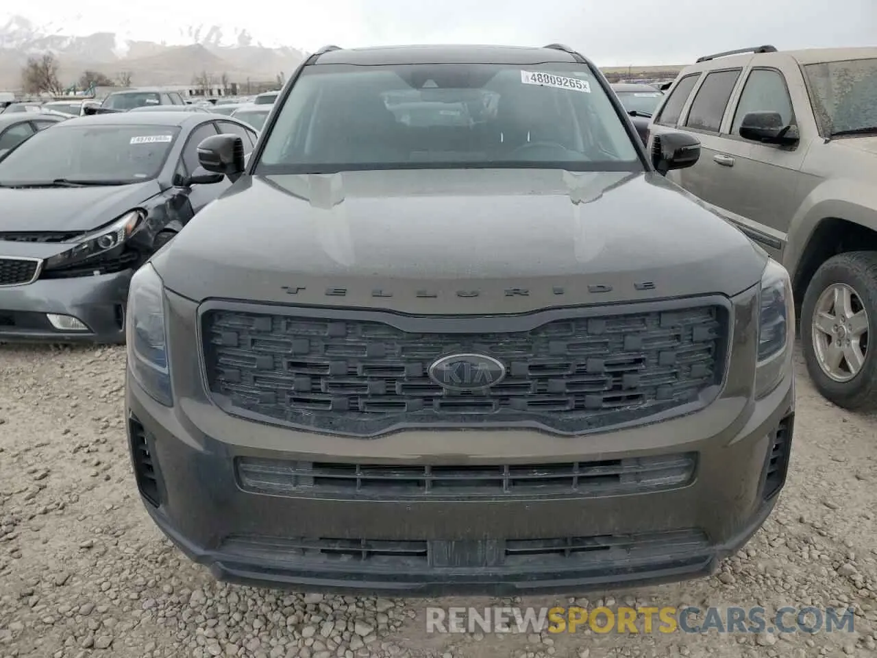 5 fotografías del automóvil dañado 5XYP3DHC3MG189903 KIA TELLURIDE 2021