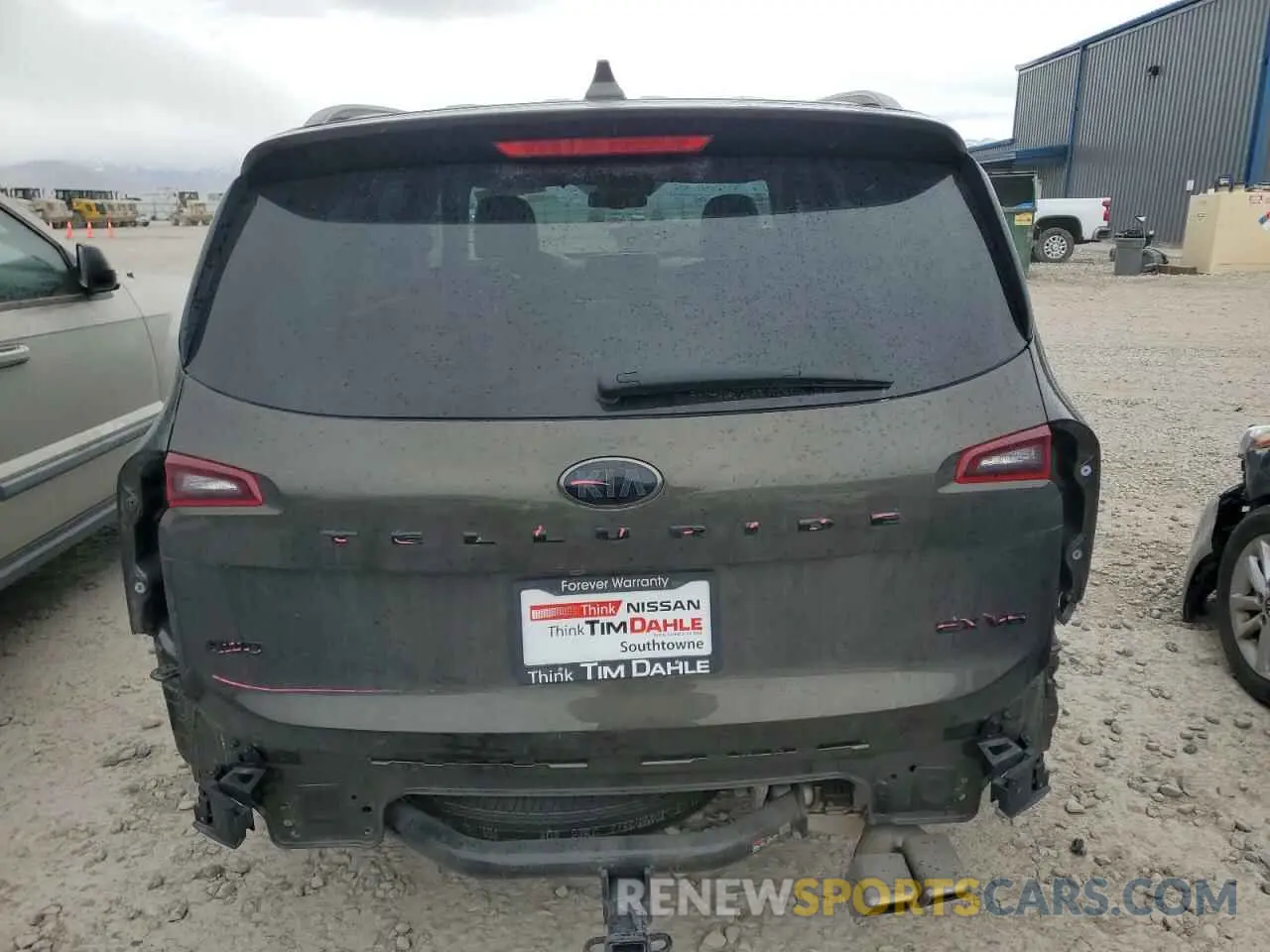 6 fotografías del automóvil dañado 5XYP3DHC3MG189903 KIA TELLURIDE 2021