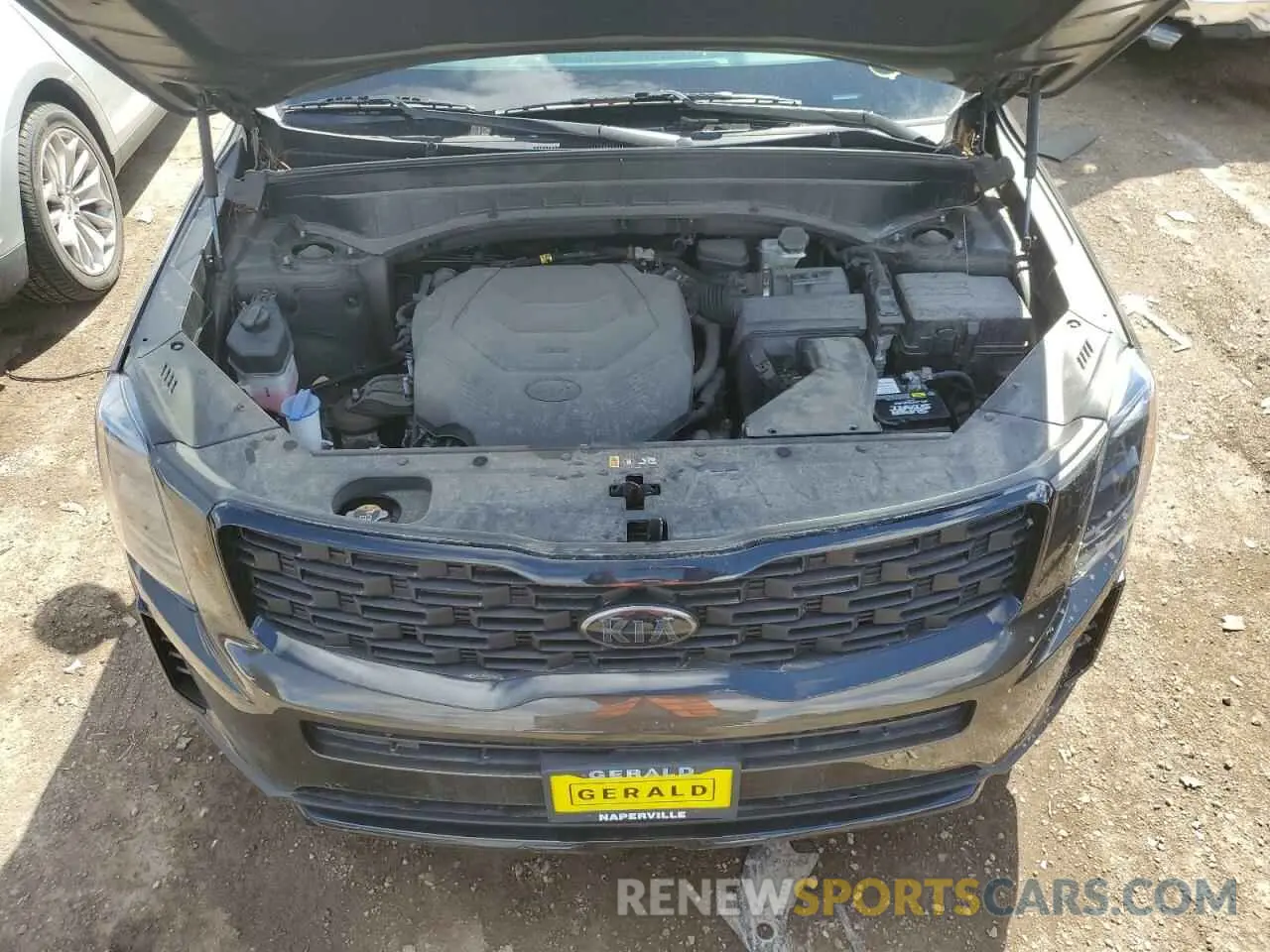 11 fotografías del automóvil dañado 5XYP3DHC5MG164646 KIA TELLURIDE 2021