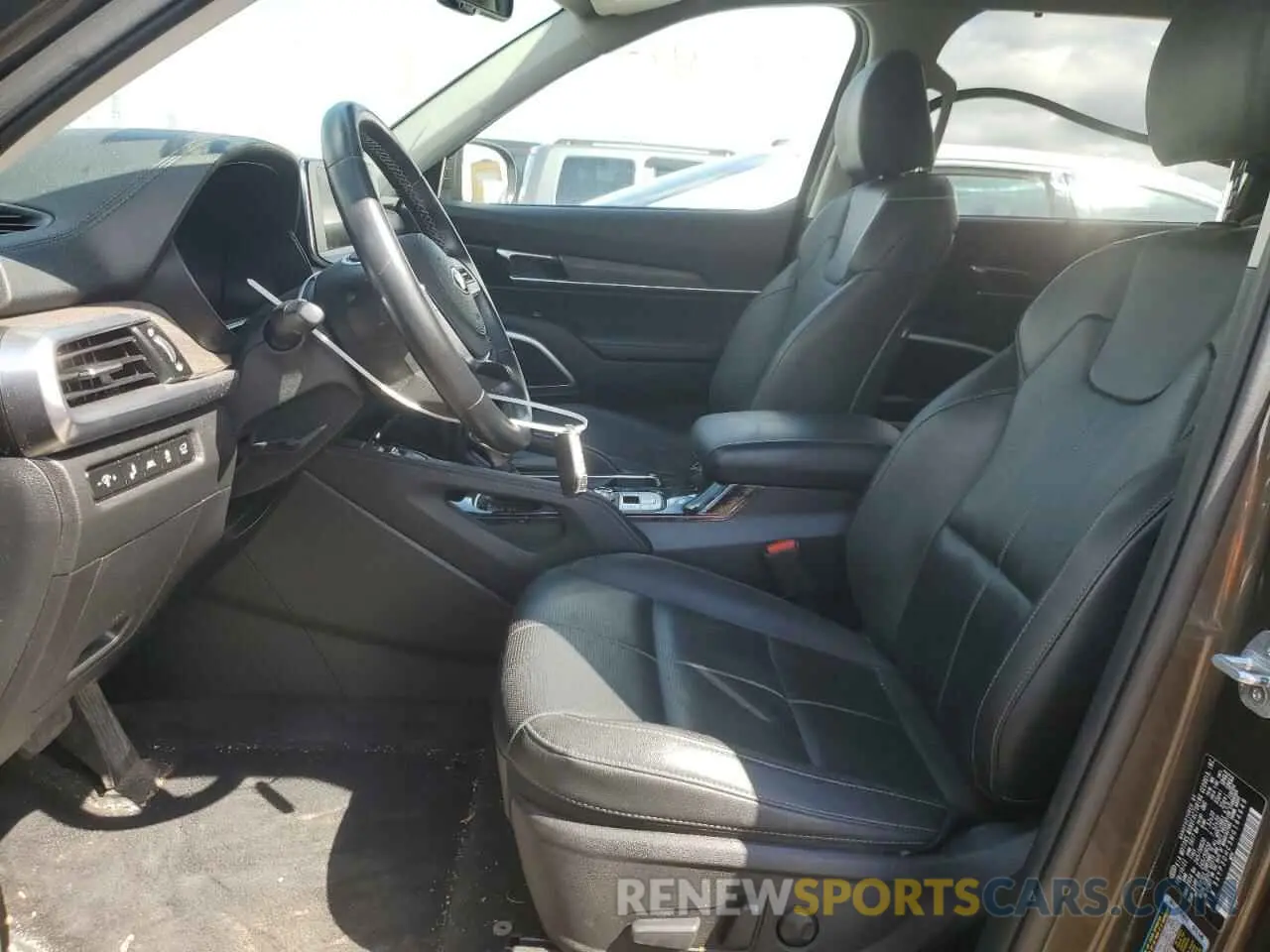 7 fotografías del automóvil dañado 5XYP3DHC5MG164646 KIA TELLURIDE 2021