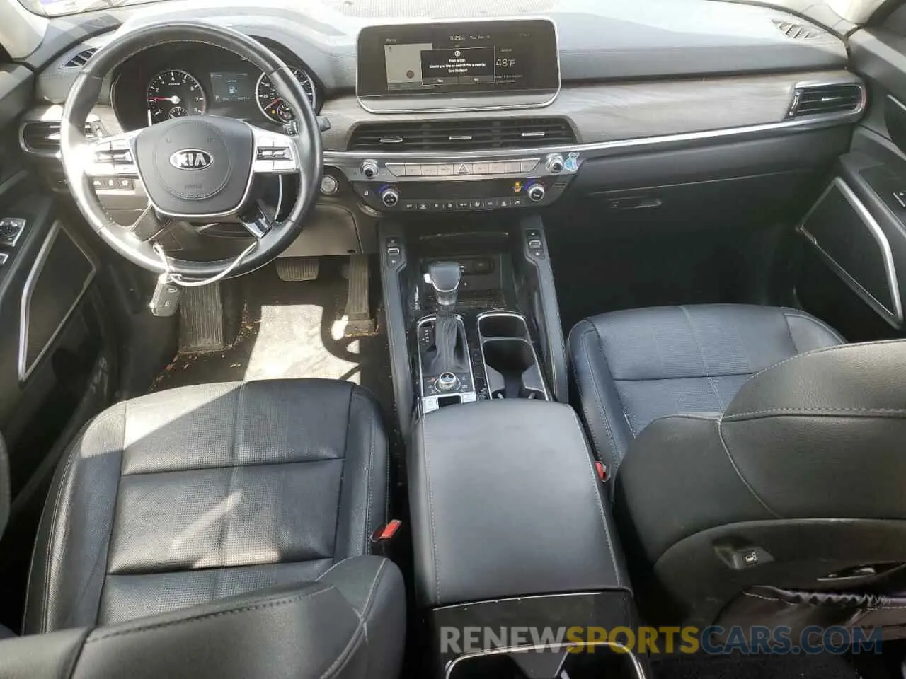 8 fotografías del automóvil dañado 5XYP3DHC5MG164646 KIA TELLURIDE 2021