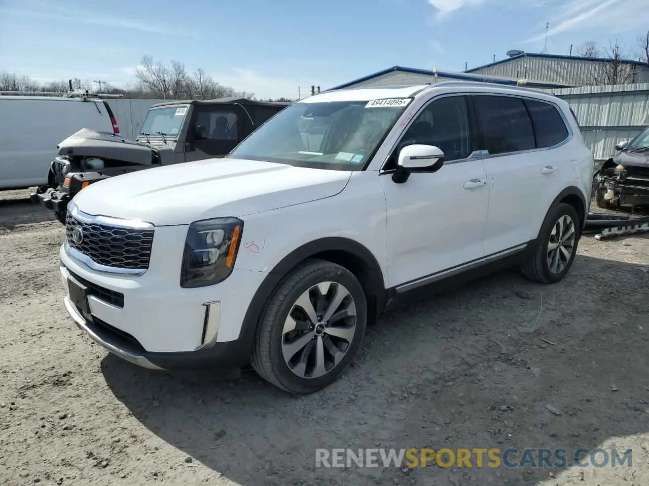 1 fotografías del automóvil dañado 5XYP3DHC8MG118700 KIA TELLURIDE 2021