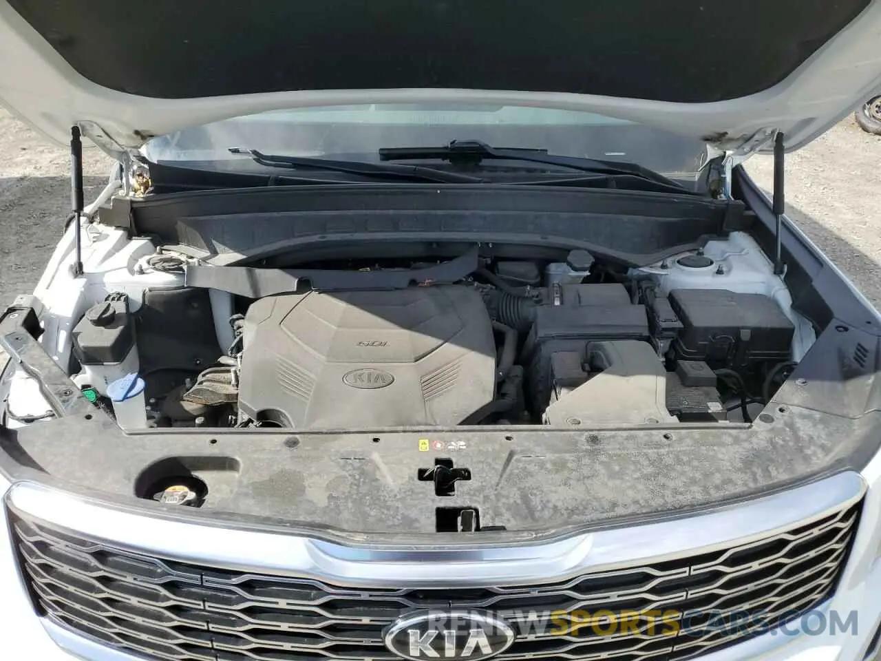 12 fotografías del automóvil dañado 5XYP3DHC8MG118700 KIA TELLURIDE 2021