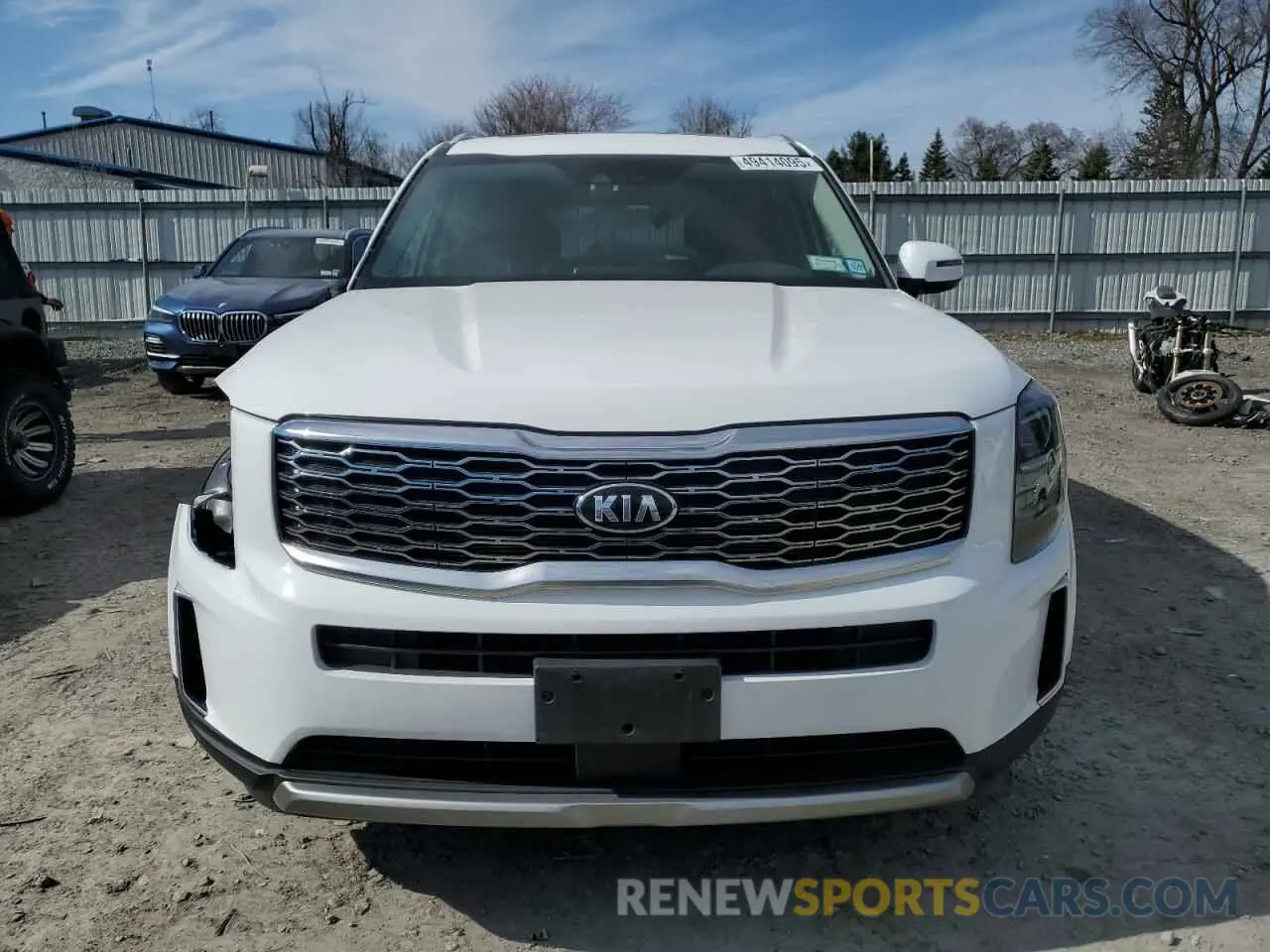 5 fotografías del automóvil dañado 5XYP3DHC8MG118700 KIA TELLURIDE 2021