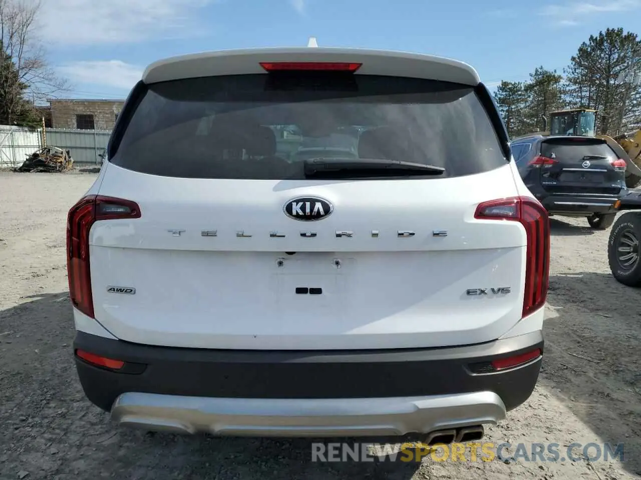 6 fotografías del automóvil dañado 5XYP3DHC8MG118700 KIA TELLURIDE 2021