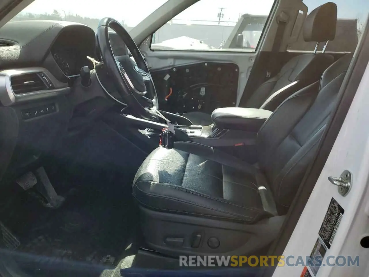 7 fotografías del automóvil dañado 5XYP3DHC8MG118700 KIA TELLURIDE 2021