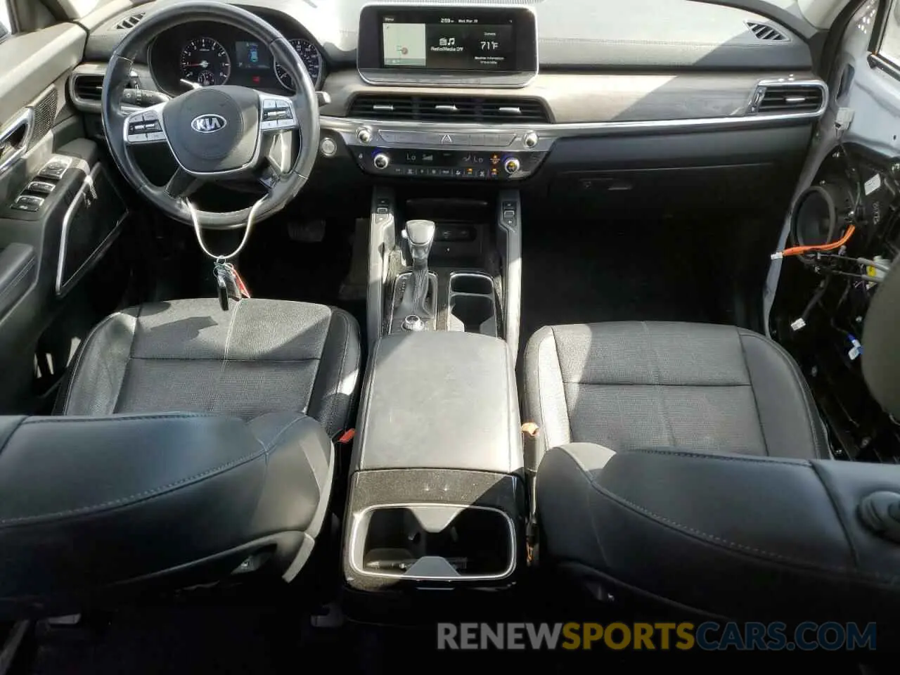 8 fotografías del automóvil dañado 5XYP3DHC8MG118700 KIA TELLURIDE 2021