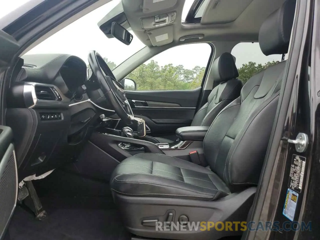 7 fotografías del automóvil dañado 5XYP3DHC8MG194059 KIA TELLURIDE 2021