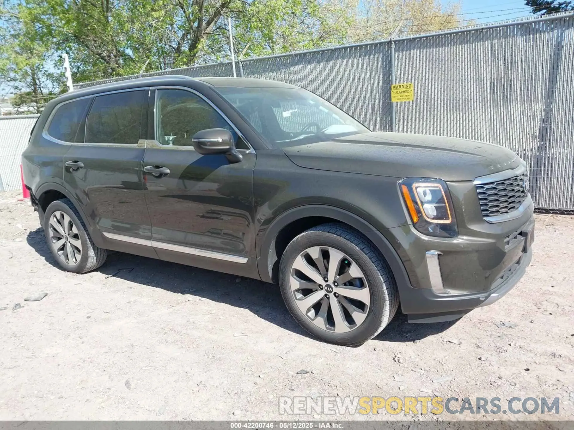 1 fotografías del automóvil dañado 5XYP3DHC9MG113716 KIA TELLURIDE 2021