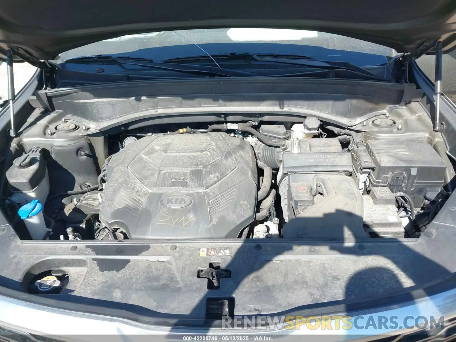 10 fotografías del automóvil dañado 5XYP3DHC9MG113716 KIA TELLURIDE 2021