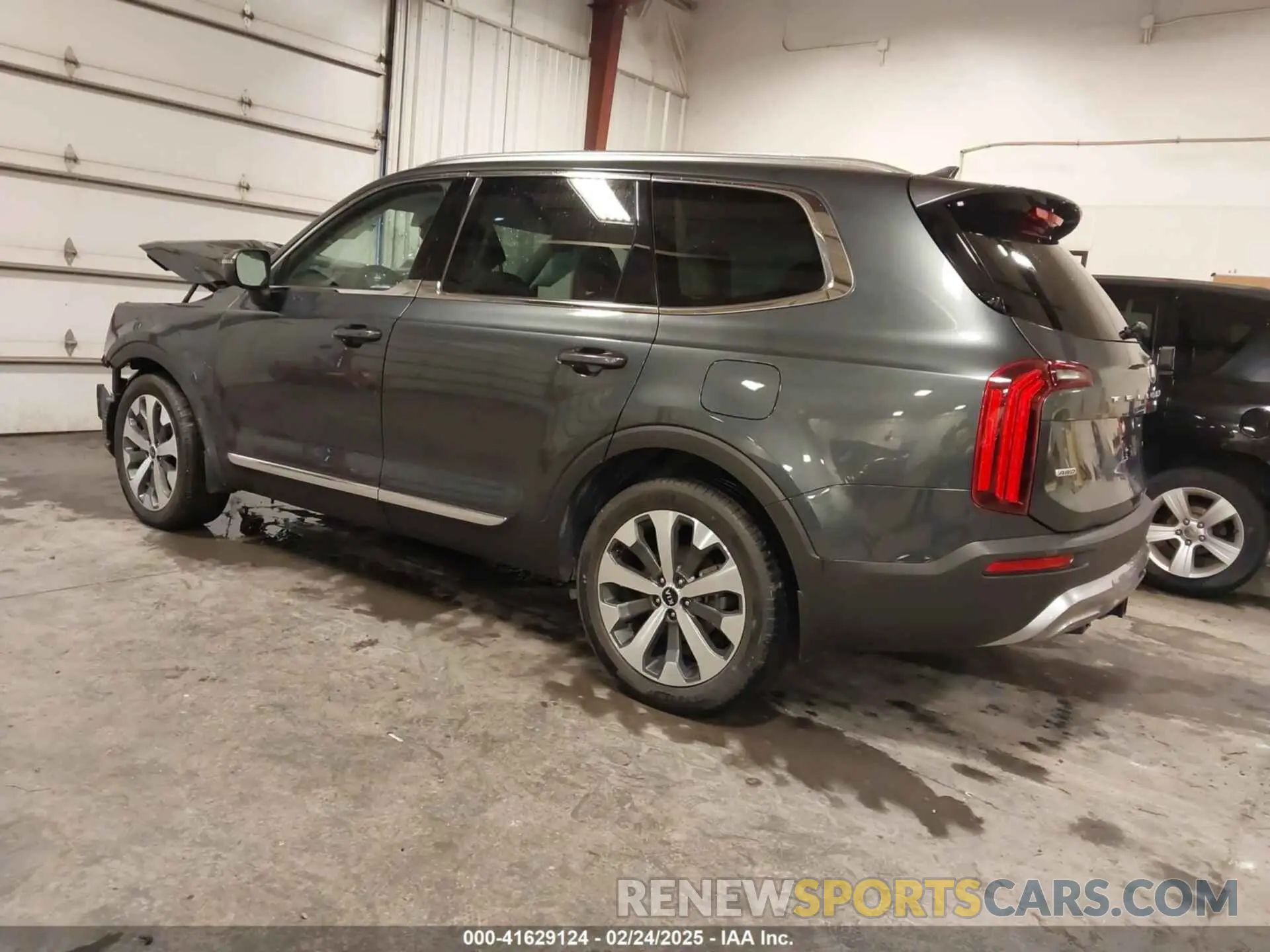 3 fotografías del automóvil dañado 5XYP3DHC9MG139717 KIA TELLURIDE 2021