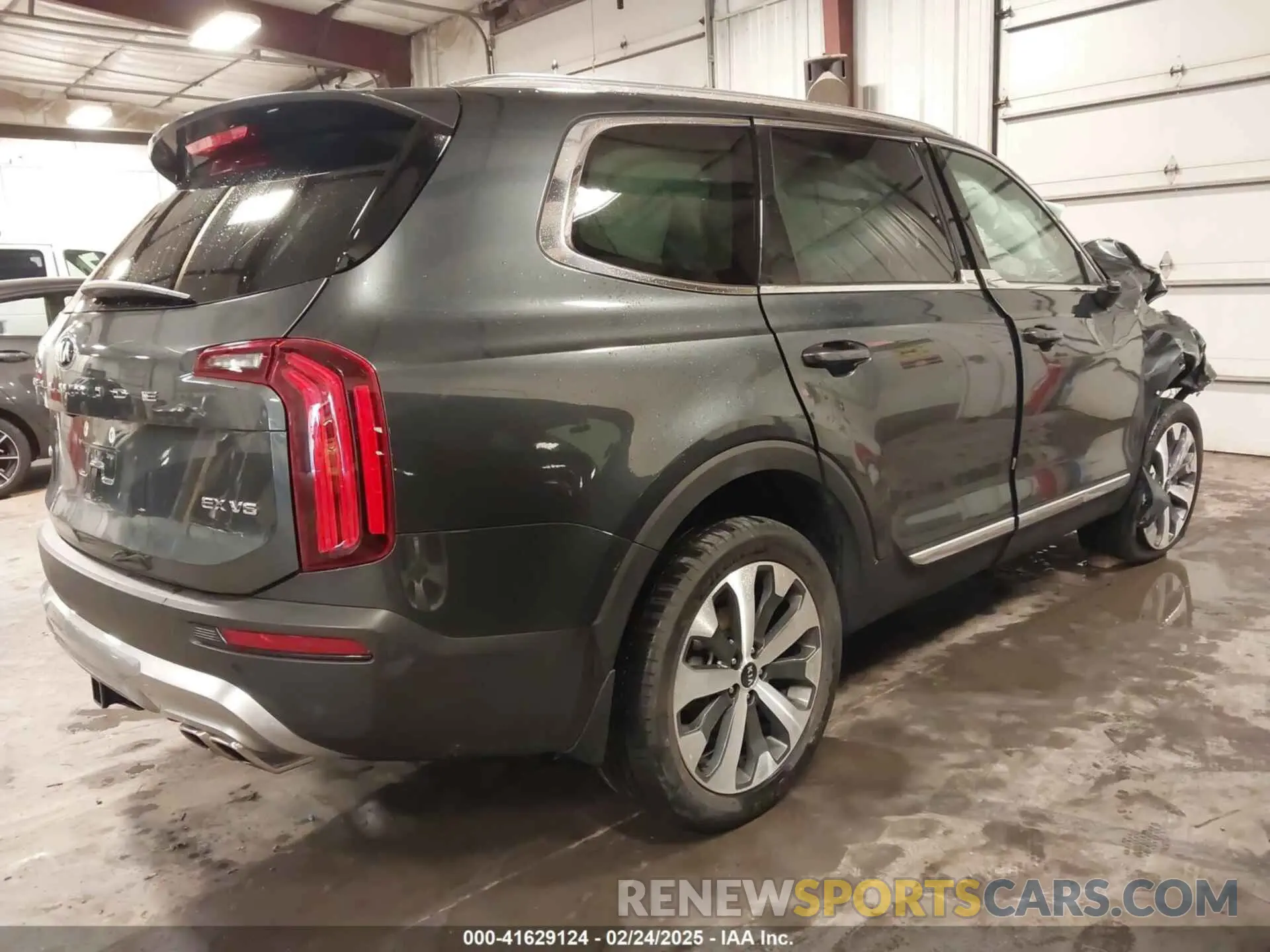 4 fotografías del automóvil dañado 5XYP3DHC9MG139717 KIA TELLURIDE 2021