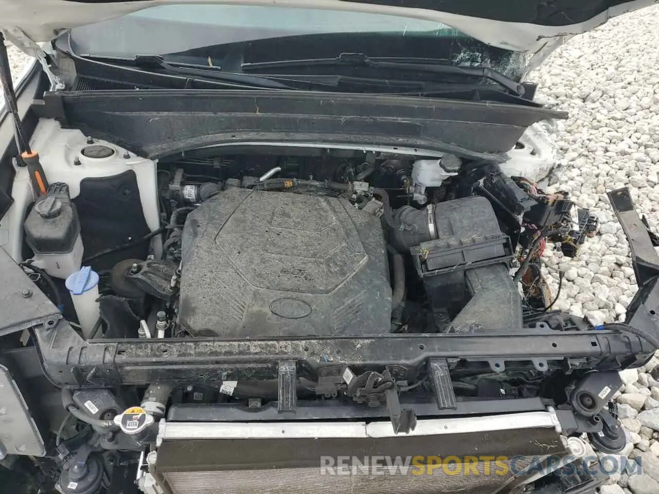 14 fotografías del automóvil dañado 5XYP3DHC9MG145128 KIA TELLURIDE 2021